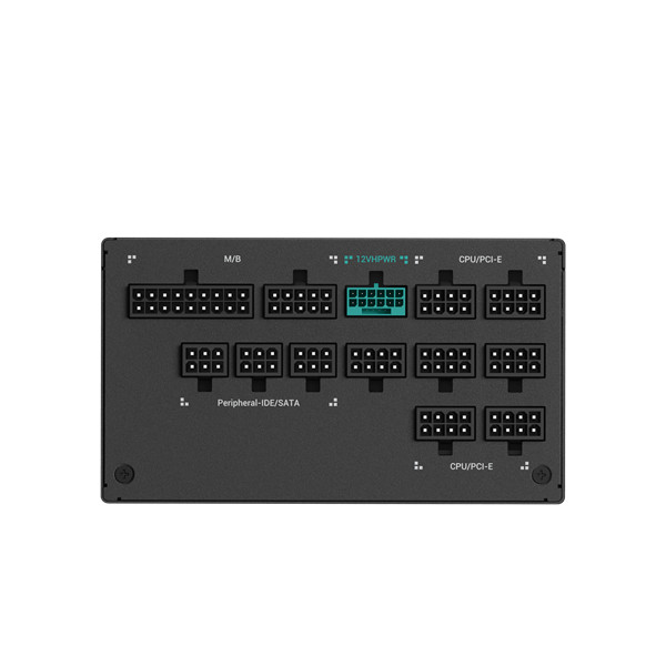 Deepcool tápegység 1200w - px1300-p (80 plus platinum, atx3.0,  aktív pfc, full moduláris, )