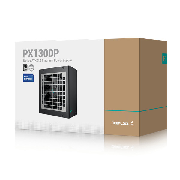 Deepcool tápegység 1200w - px1300-p (80 plus platinum, atx3.0,  aktív pfc, full moduláris, )