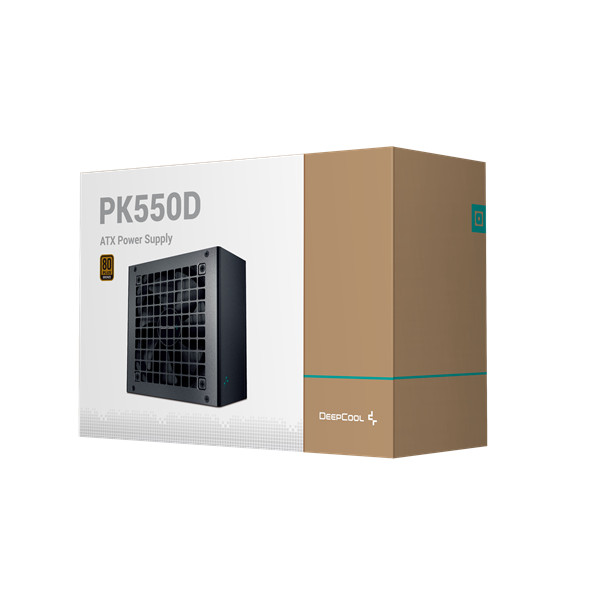 Deepcool tápegység 550w - pk550d (80 plus bronze, aktív pfc, 12cm )