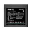 Deepcool tápegység 650w - pf650 (80 plus, aktív pfc, 12cm )