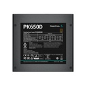 Deepcool tápegység 650w - pk650d (80 plus bronze, aktív pfc, 12cm )