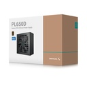 Deepcool tápegység 650w - pl650-d (80 plus bronze, atx3.0, aktív pfc, 12cm )