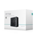 Deepcool tápegység 700w - pf700 (80 plus, aktív pfc, 12cm )