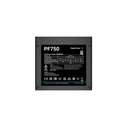 Deepcool tápegység 750w - pf750 (80 plus, aktív pfc, 12cm )