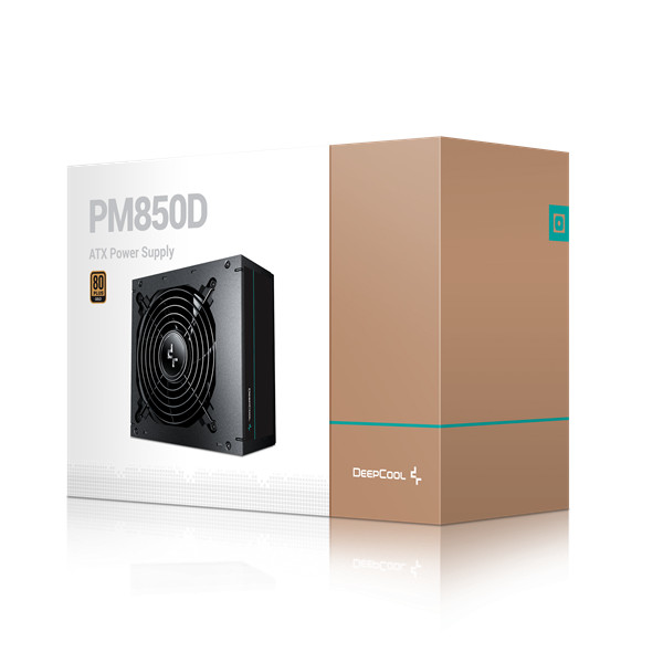 Deepcool tápegység 850w - pm850d (80 plus gold, aktív pfc, 12cm )