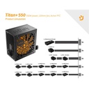 Njoy tápegység 550w - titan+ 550 (80 plus bronze, aktív pfc, 12cm)