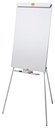Flipchart tábla, mágneses felület, 67,5x100 cm, NOBO "Essentials", fehér