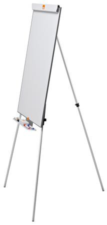 Flipchart tábla, mágneses felület, 67,5x100 cm, NOBO "Essentials", fehér