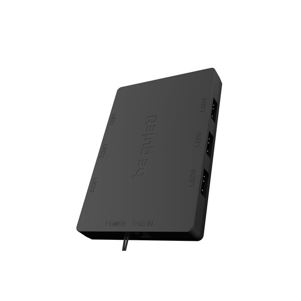 Be quiet! Cooler 14cm - light wings 140mm pwm high-speed triple-pack (rgb, 2200rpm, 31db, fekete)