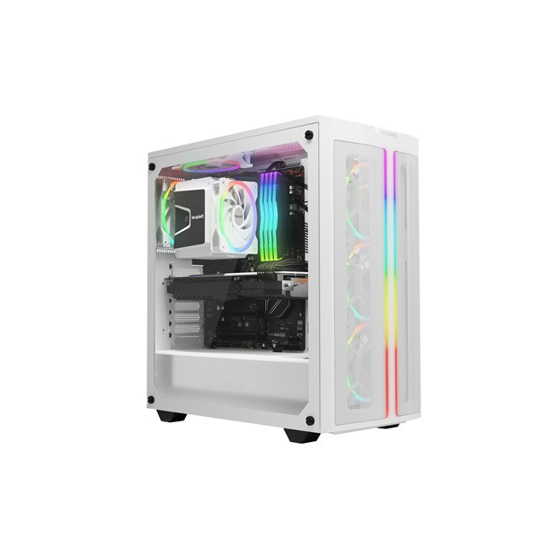 Be quiet! Cooler 14cm - light wings white 140mm pwm triple pack (rgb, 2200rpm, 31db, fehér)