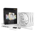 Be quiet! Cooler 14cm - light wings white 140mm pwm triple pack (rgb, 2200rpm, 31db, fehér)