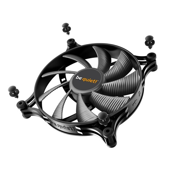 Be quiet! Cooler 14cm - shadow wings 2 140mm pwm (900rpm, 14,9db, fekete)