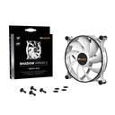 Be quiet! Cooler 14cm - shadow wings 2 140mm pwm white (900rpm, 14,9db, fehér)