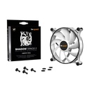 Be quiet! Cooler 14cm - shadow wings 2 140mm white (900rpm, 14,7db, fehér)