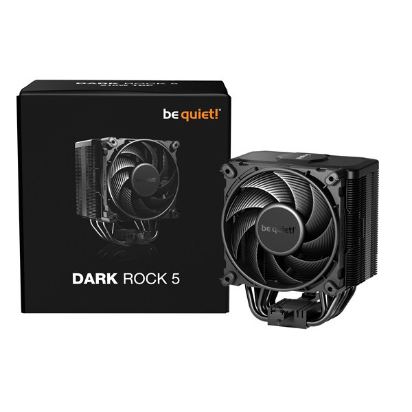 Be quiet! Cpu cooler - dark rock 5 (amd: am4/am5; intel: 1700/1200/1150/1151/1155)