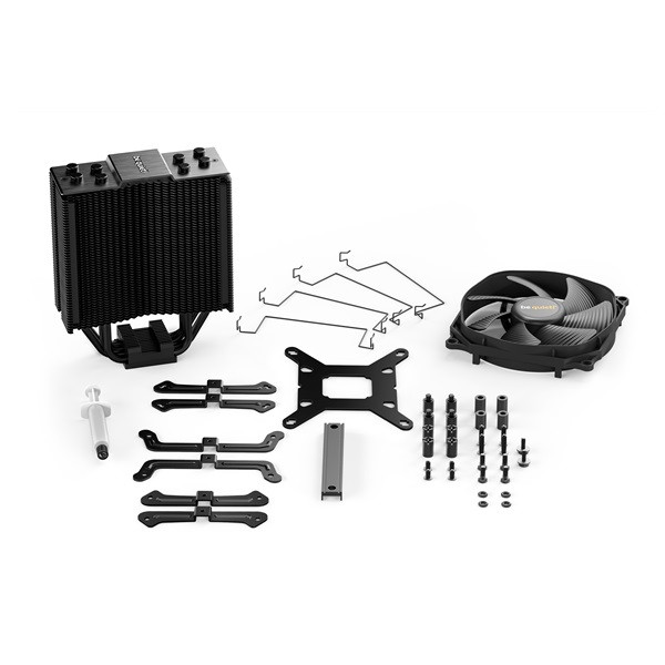 Be quiet! Cpu cooler - dark rock slim (amd: am4/am5; intel: 1700/1200/2066/1150/1151/1155/2011)