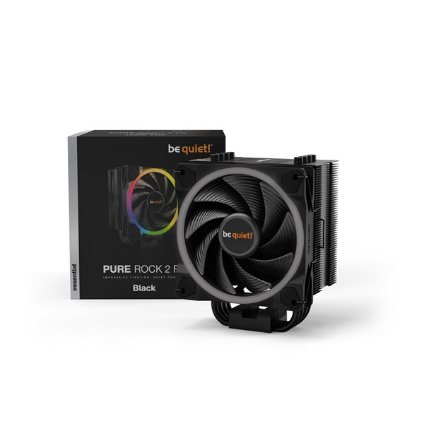 Be quiet! Cpu cooler - pure rock 2 fx (amd: am4/am5; intel: 1700/1200/2066/1150/1151/1155/2011)
