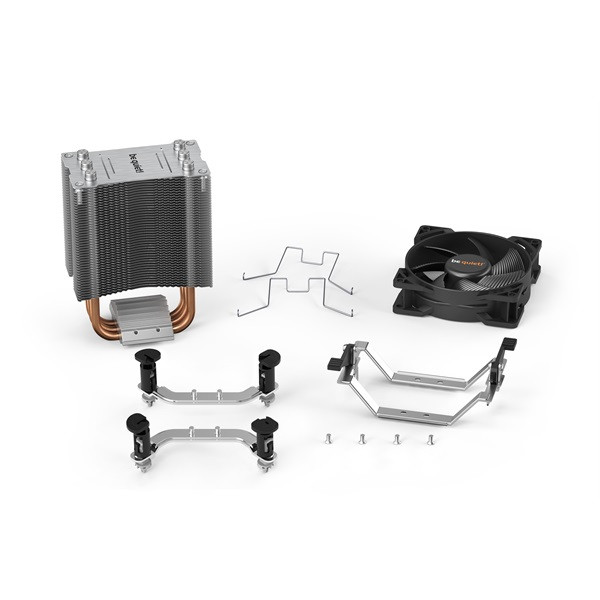 Be quiet! Cpu cooler - pure rock slim 2 (amd: am4/am5; intel: 1700/1200/1150/1151/1155)