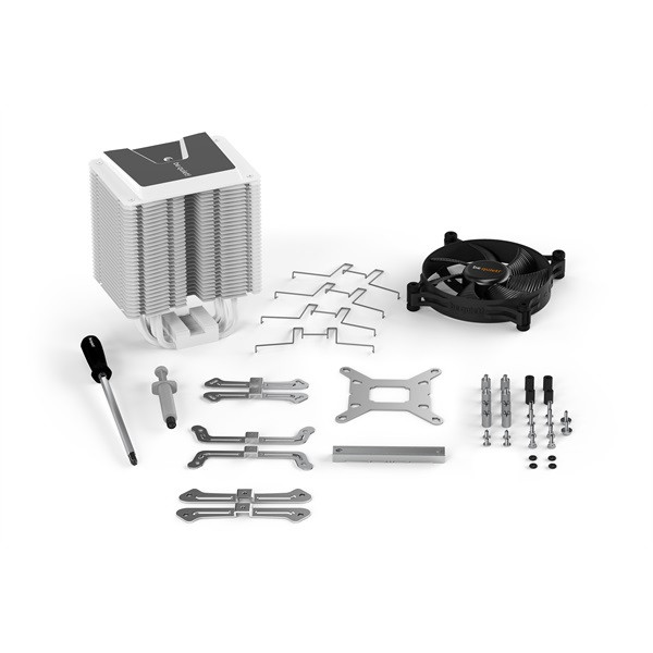 Be quiet! Cpu cooler - shadow rock 3 (amd: am4/am5; intel: 1700/1200/2066/1150/1151/1155/2011, fehér)