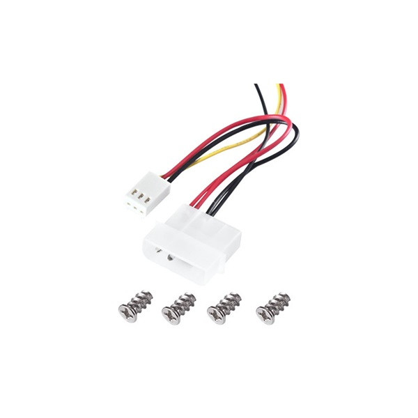 Deepcool cooler 12cm - xfan 120 (26db; max. 75,96 m3/h; 3pin csatlakozó; ház hűtésre)