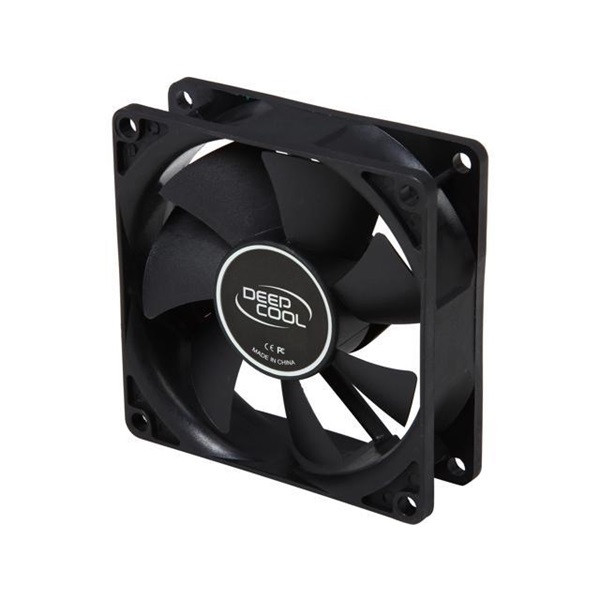 Deepcool cooler 8cm - xfan 80 (20.3db; max. 37,03 m3/h; 2pin molex csati; 8cm, ház hűtésre)