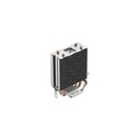 Deepcool cpu cooler - ag200 (30,5 db; max, 62,43 m3/h; 4pin csatlakozó, 2 db heatpipe, 9cm, pwm)