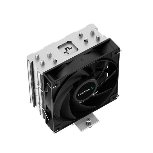 Deepcool cpu cooler - ag400 (31,6 db; max, 128,93 m3/h; 4pin csatlakozó, 4 db heatpipe, 12cm, pwm)