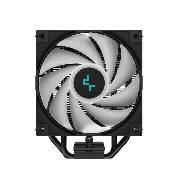 Deepcool cpu cooler - ag400 bk argb (31,6 db; max, 128,93 m3/h; 4pin csatlakozó, 4 db heatpipe, 12cm, pwm)