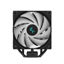 Deepcool cpu cooler - ag400 bk argb (31,6 db; max, 128,93 m3/h; 4pin csatlakozó, 4 db heatpipe, 12cm, pwm)