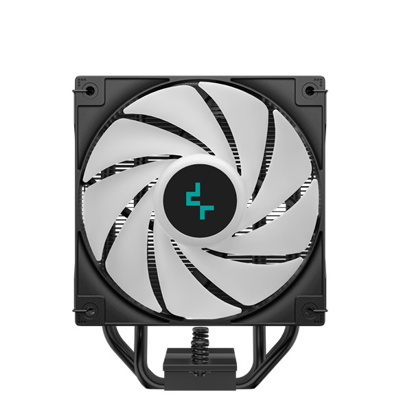 Deepcool cpu cooler - ag400 digital argb (31,6 db; max, 128,93 m3/h; 4pin csatlakozó, 4 db heatpipe, 12cm, pwm, a-rgb)
