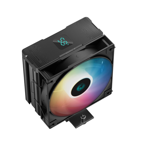 Deepcool cpu cooler - ag400 digital argb (31,6 db; max, 128,93 m3/h; 4pin csatlakozó, 4 db heatpipe, 12cm, pwm, a-rgb)