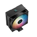 Deepcool cpu cooler - ag400 digital argb (31,6 db; max, 128,93 m3/h; 4pin csatlakozó, 4 db heatpipe, 12cm, pwm, a-rgb)