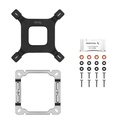 Deepcool cpu cooler - ag400 wh argb (31,6 db; max, 128,93 m3/h; 4pin, 4 db heatpipe, 12cm, pwm, a-rgb led, fehér)
