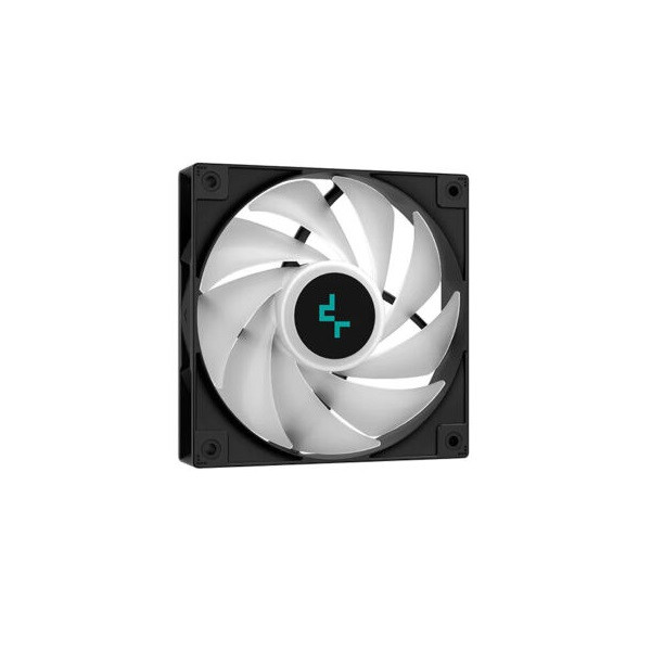 Deepcool cpu cooler - ag500 bk argb (29,4 db; max, 115,32 m3/h; 4pin csatlakozó, 5 db heatpipe, 12cm, pwm, led)