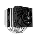 Deepcool cpu cooler - ag620 (29,4 db; max, 115,32 m3/h; 4pin csatlakozó, 6 db heatpipe, 12cm, pwm)