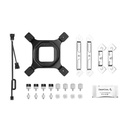 Deepcool cpu cooler - ag620 (29,4 db; max, 115,32 m3/h; 4pin csatlakozó, 6 db heatpipe, 12cm, pwm)