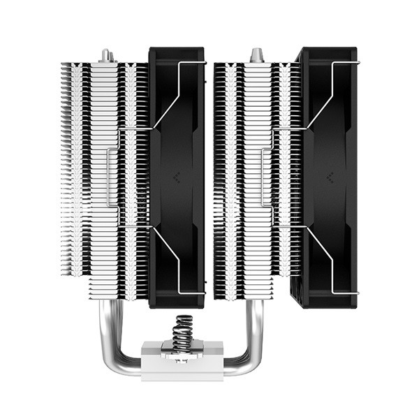 Deepcool cpu cooler - ag620 bk argb (29,4 db; max, 115,32 m3/h; 4pin csatlakozó, 6 db heatpipe, 12cm, pwm, led)