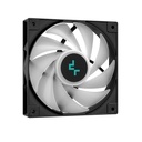 Deepcool cpu cooler - ag620 bk argb (29,4 db; max, 115,32 m3/h; 4pin csatlakozó, 6 db heatpipe, 12cm, pwm, led)