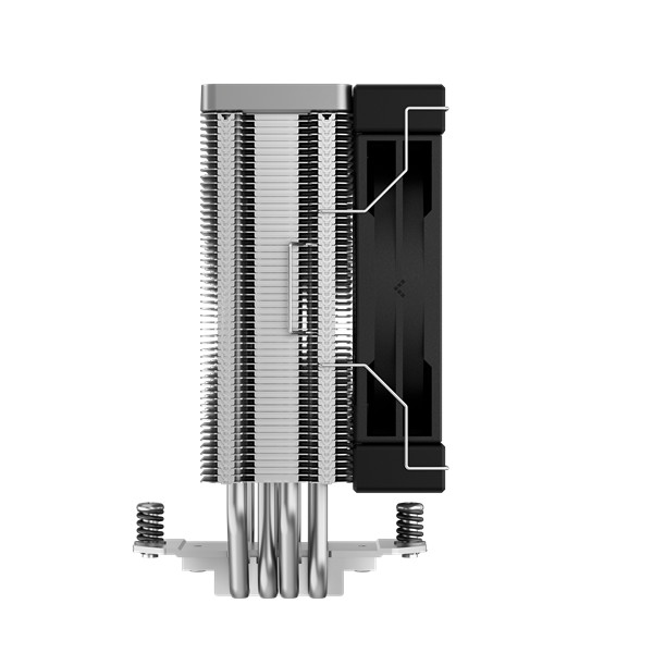 Deepcool cpu cooler - ak400 (29 db; max, 112,93 m3/h; 4pin csatlakozó, 4 db heatpipe, 12cm, pwm)