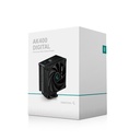 Deepcool cpu cooler - ak400 digital (28 db; max, 117,21 m3/h; 4pin csatlakozó, 4 db heatpipe, 12cm, pwm)