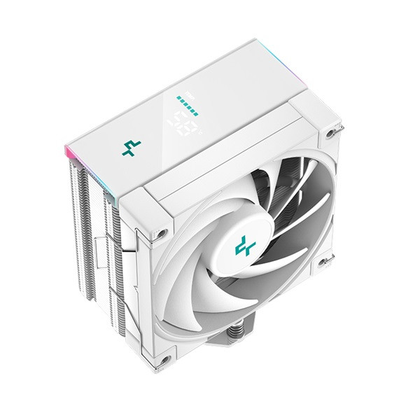 Deepcool cpu cooler - ak400 digital wh (28 db; max, 117,21 m3/h; 4pin csatlakozó, 4 db heatpipe, 12cm, pwm, fehér)