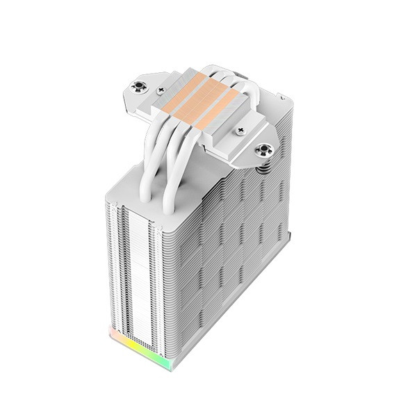 Deepcool cpu cooler - ak400 digital wh (28 db; max, 117,21 m3/h; 4pin csatlakozó, 4 db heatpipe, 12cm, pwm, fehér)