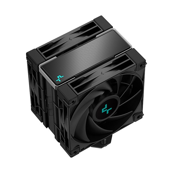 Deepcool cpu cooler - ak400 zero dark plus (28 db; max, 101,02 m3/h; 4pin, 4 db heatpipe, 12cm, pwm)