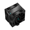 Deepcool cpu cooler - ak400 zero dark plus (28 db; max, 101,02 m3/h; 4pin, 4 db heatpipe, 12cm, pwm)