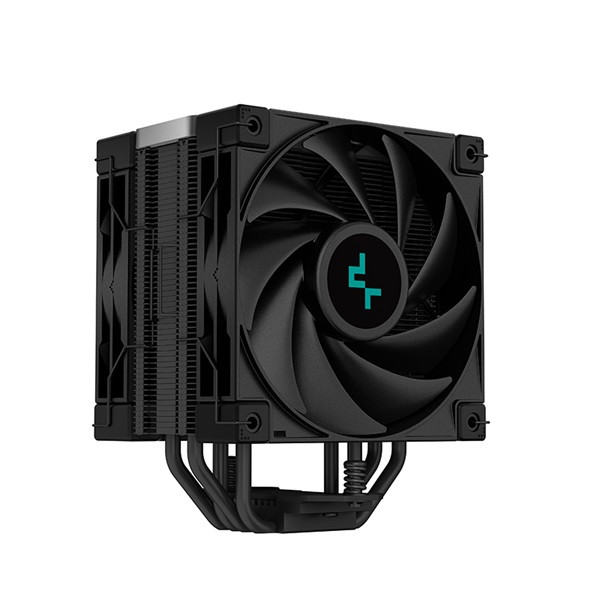 Deepcool cpu cooler - ak400 zero dark plus (28 db; max, 101,02 m3/h; 4pin, 4 db heatpipe, 12cm, pwm)
