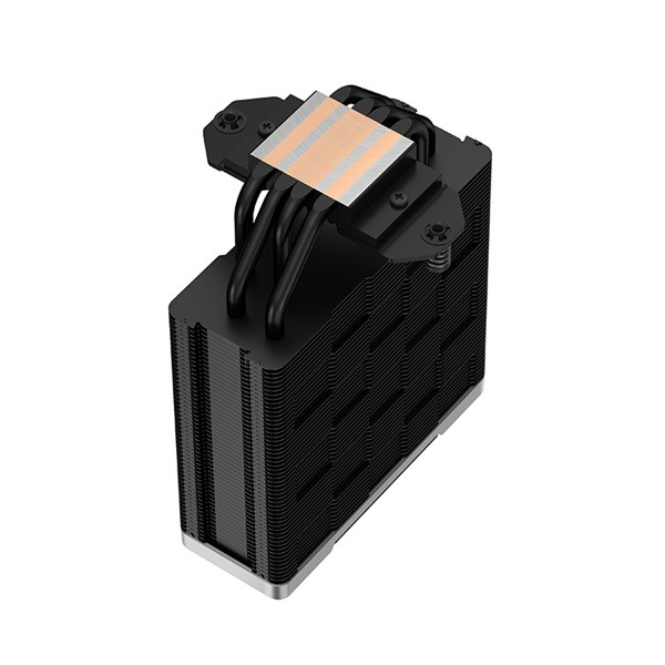 Deepcool cpu cooler - ak400 zero dark plus (28 db; max, 101,02 m3/h; 4pin, 4 db heatpipe, 12cm, pwm)
