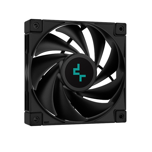 Deepcool cpu cooler - ak400 zero dark plus (28 db; max, 101,02 m3/h; 4pin, 4 db heatpipe, 12cm, pwm)