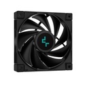 Deepcool cpu cooler - ak400 zero dark plus (28 db; max, 101,02 m3/h; 4pin, 4 db heatpipe, 12cm, pwm)