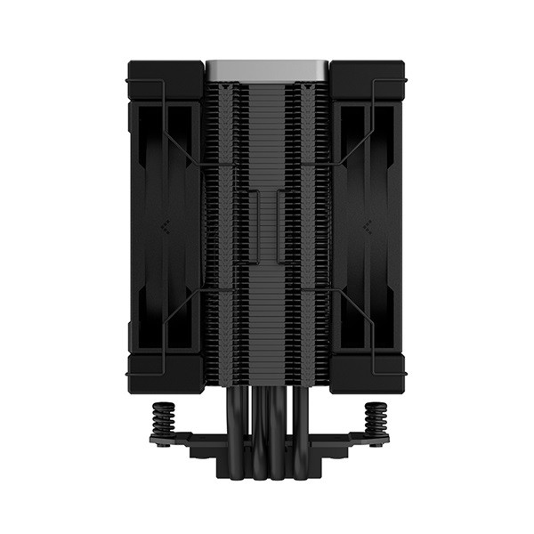 Deepcool cpu cooler - ak400 zero dark plus (28 db; max, 101,02 m3/h; 4pin, 4 db heatpipe, 12cm, pwm)