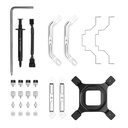 Deepcool cpu cooler - ak500 (31,5 db; max, 88,75 m3/h; 4pin csatlakozó, 5 db heatpipe, 12cm, pwm)